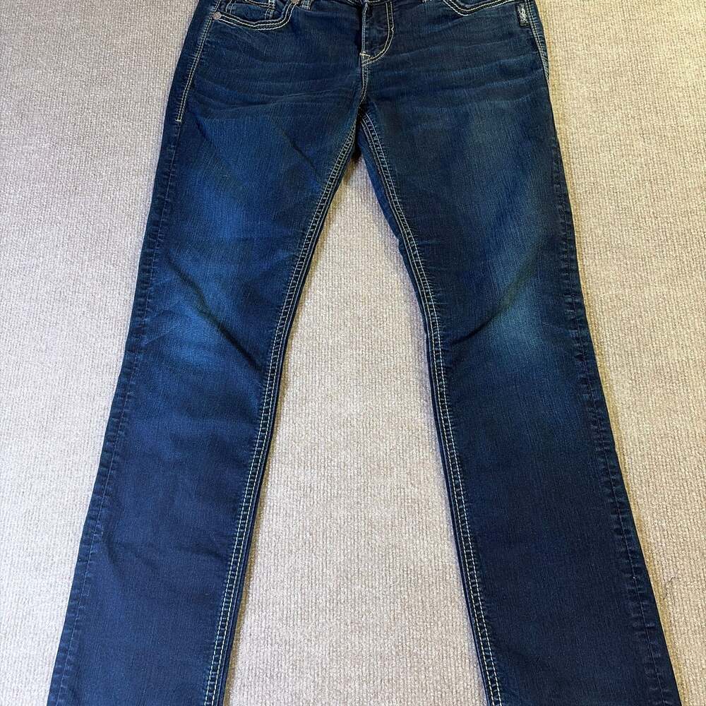 Silver Jeans Suki Mid Slim Bootcut Denim Jeans Women's 1617